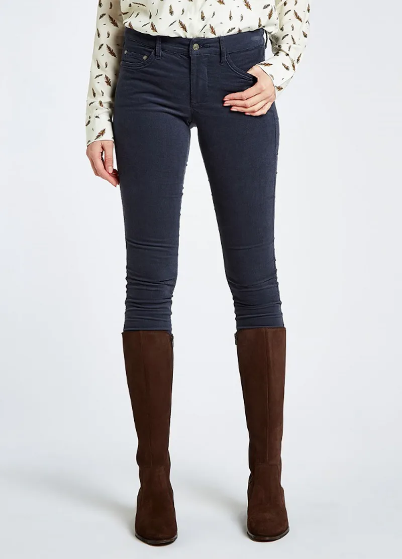 Dubarry Womens Honeysuckle Pincord Jeans Indigo